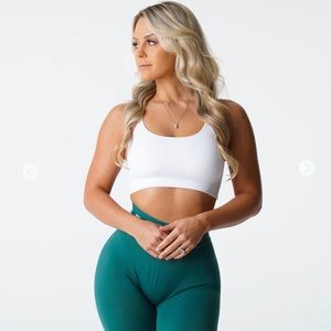 NVGTN White invincible seamless bra SIZE M